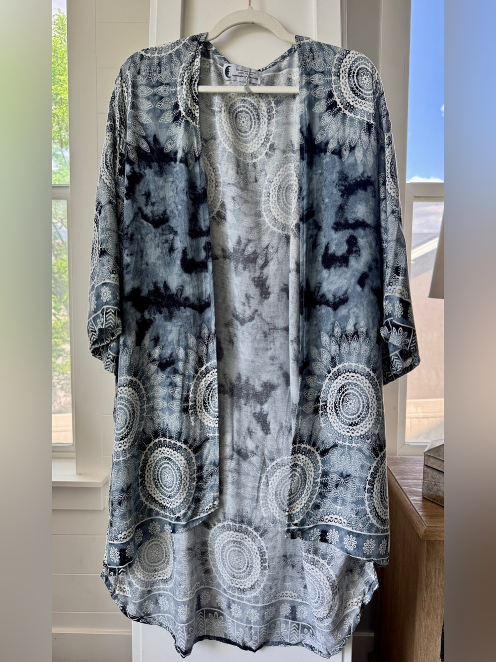 Lotus and Luna Handmade Rayon Boho Kimono Coverup One Size